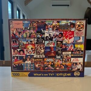 What's on TV? Jigsaw Puzzle - 1000 Pieces
